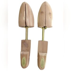 Nordstrom Cedar Wooden Shoe Tree Stretcher Pair Made In The USA